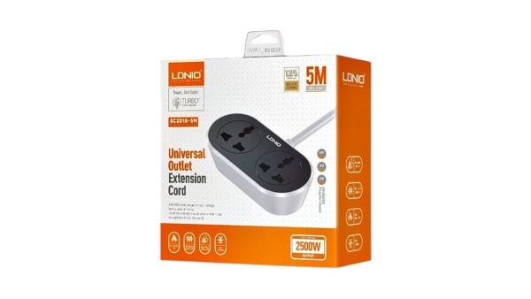 Universal outlet extension 5meter