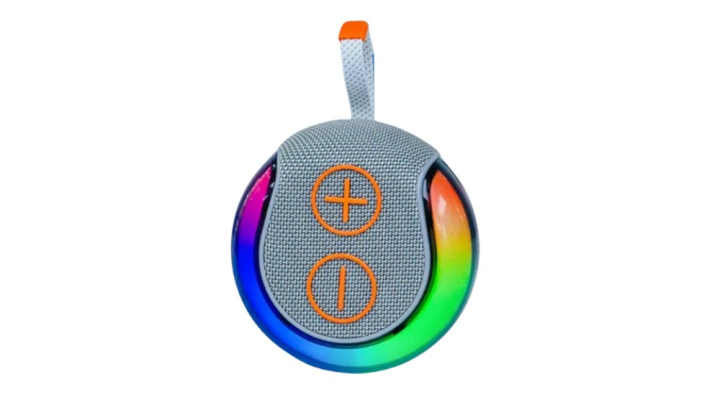 LED Bluetooth Speaker – Grey Edition