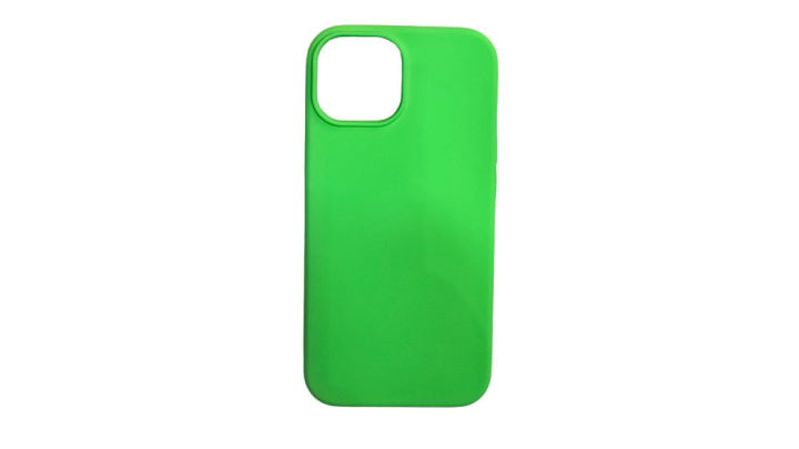 Neon Green Silicone Shockproof iPhone 15 Case