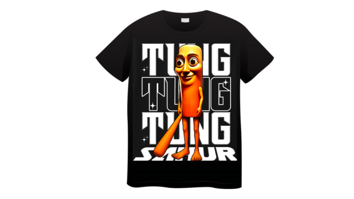 Tung tung tung Sahur Tshirt XXL size