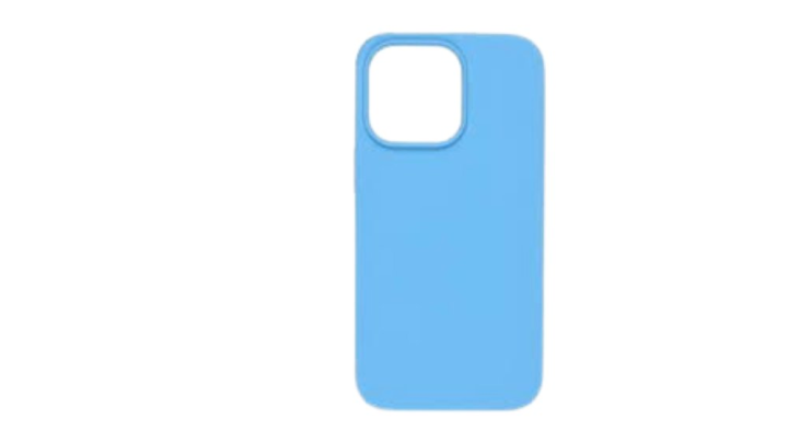 Light blue Silicone Shockproof iPhone 15 promax Case