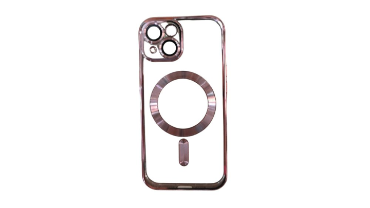 MagSafe Clear iPhone Case with rosegold Edge – Slim, Protective iphone 13