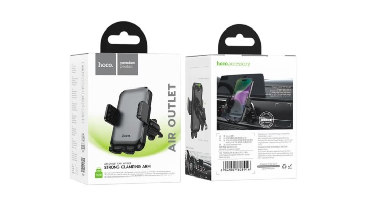 Hoco H26 Air Vent Car Phone Holder – Strong Clamping Arm