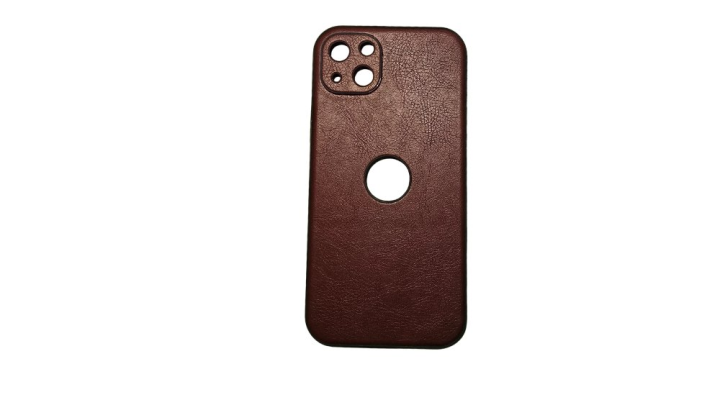 Leather Phone Case – Wine red iphone 14