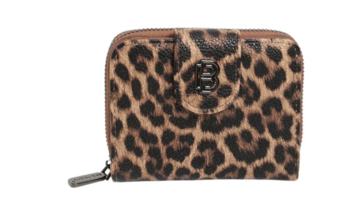 Women’s Compact Faux Leather Wallet Leopard