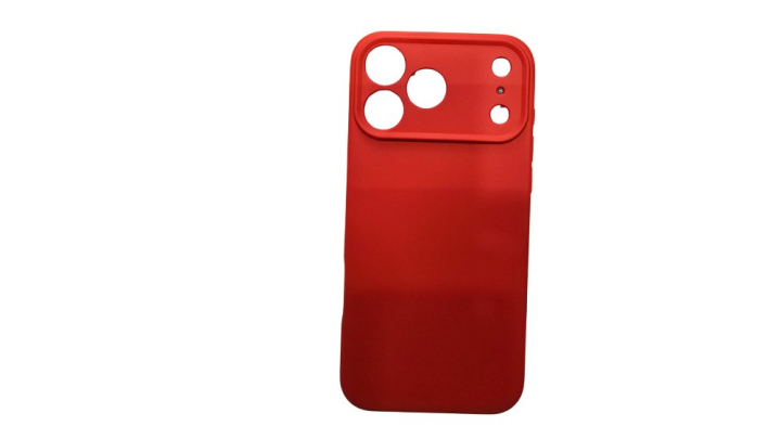 Red Silicone Case for Iphone 17 pro max– Slim & Protective