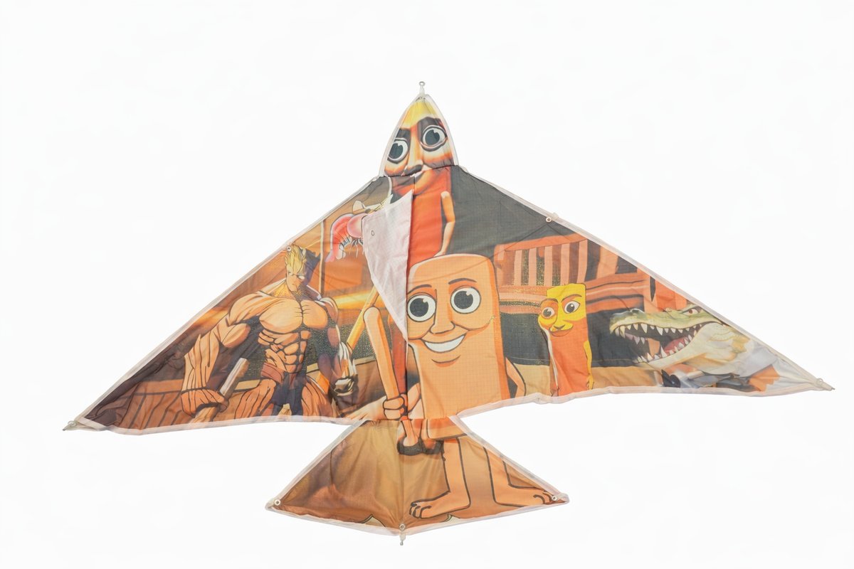 Tung Tung Sahur Kite – Viral Meme Cartoon Flying Kite