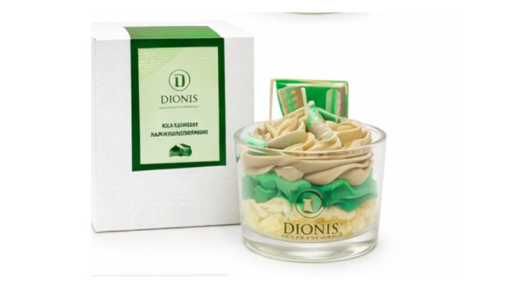 Dubai Chocolate Candle