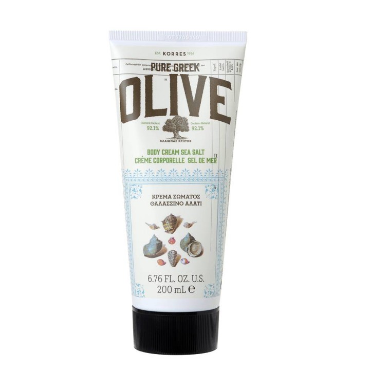 Korres Olive Body Cream Sea Salt 200ml