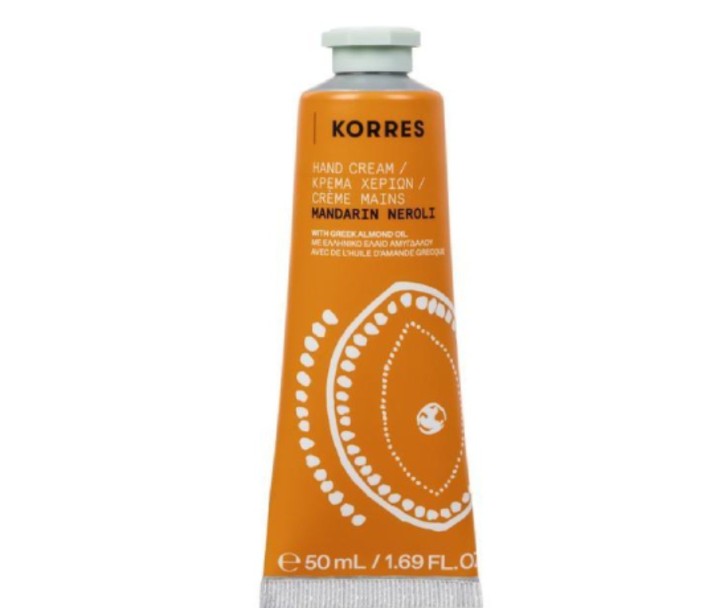 Korres Mandarin Neroli Moisturizing Hand Cream, 50ml