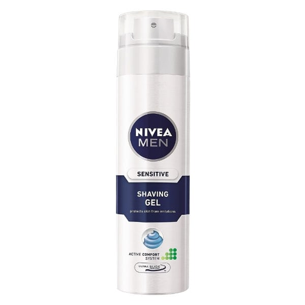 Nivea Men Sensitive Shaving Gel, 200ml
