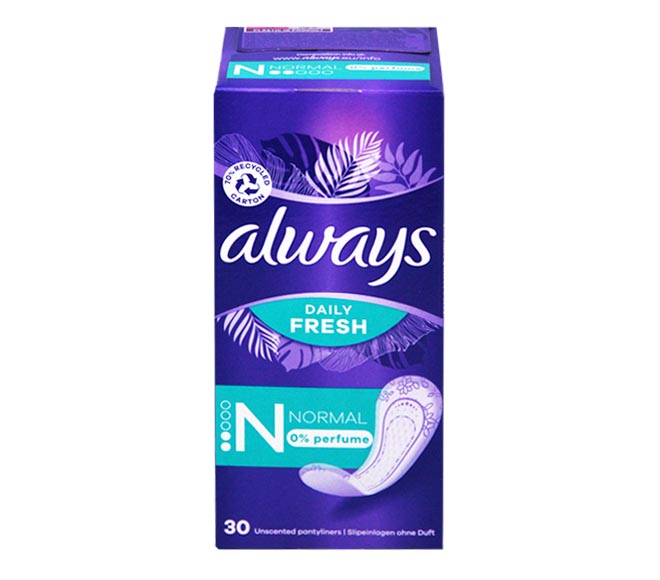 Always Normal Fresh 15x30