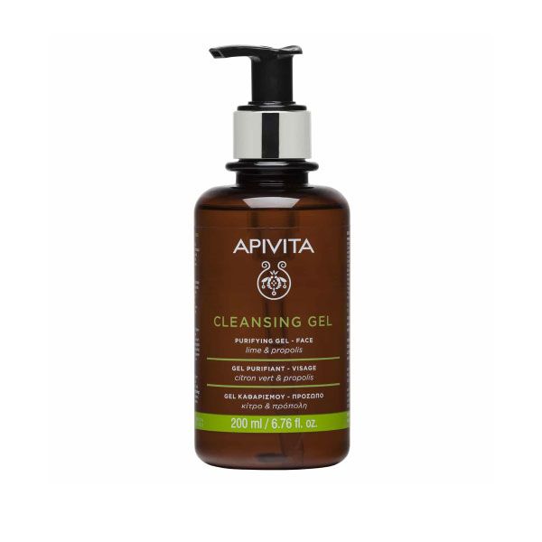 Apivita Propolis & Lime Cleansing Gel 200ml