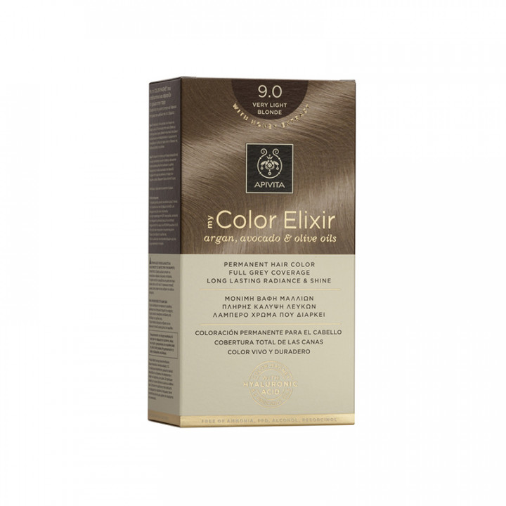 Apivita Color Elixir New 9.0verylightblonde Hair Colour