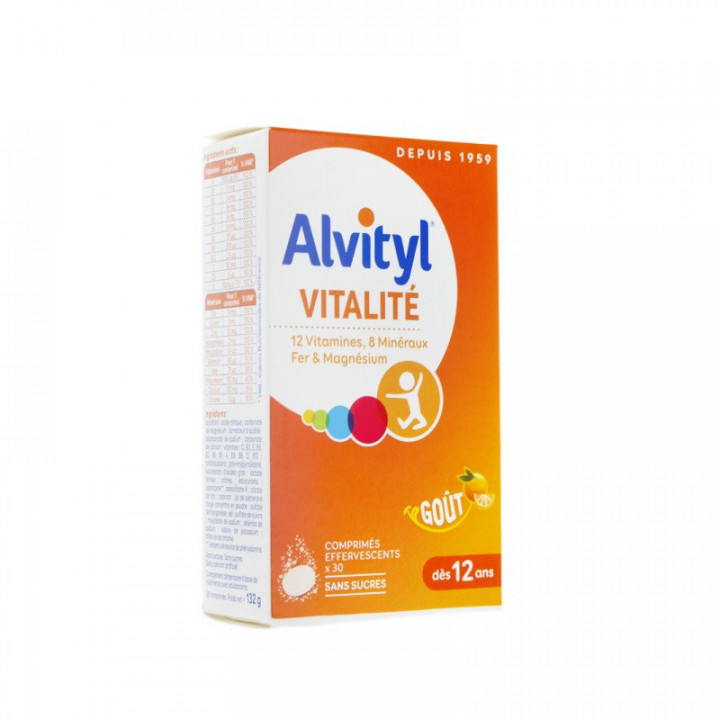 Alvityl Effervescents 12 Ans Effervescent Tablets 30