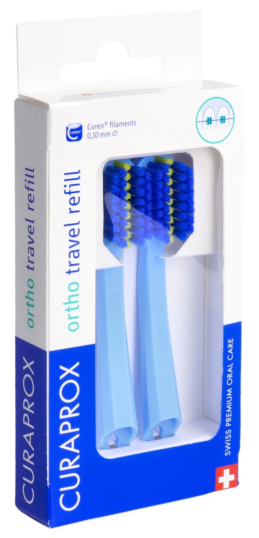 CURAPROX CS 5460 Travel Set Ortho refill blue (1 pc)