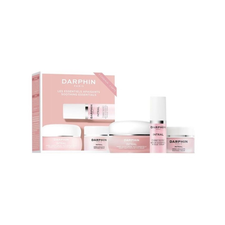 Darphin Intral Inner Youth Eye Cream, 15ml & Soothing Cream, 5ml & Protective Serum, 5ml