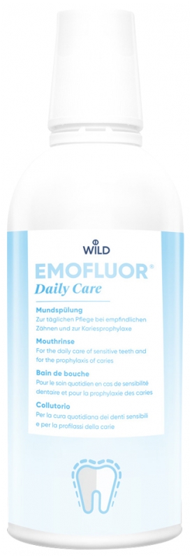 Wild Emofluor Daily Care Mouthwash 500ml