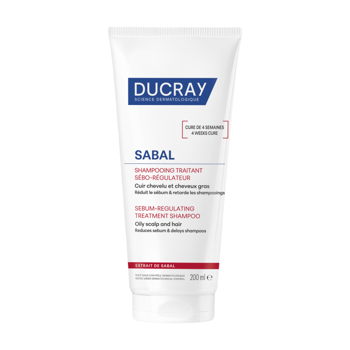 DUCRAY SABAL Sebum-regulating treatment shampoo