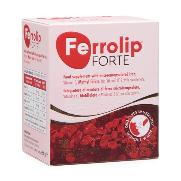 Ferrolip Forte Dispersible Iron Granules 30 sticks