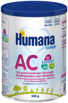 HUMANA AC MILK WITH ANTICOLIC FORMULA 350G Baby Milk