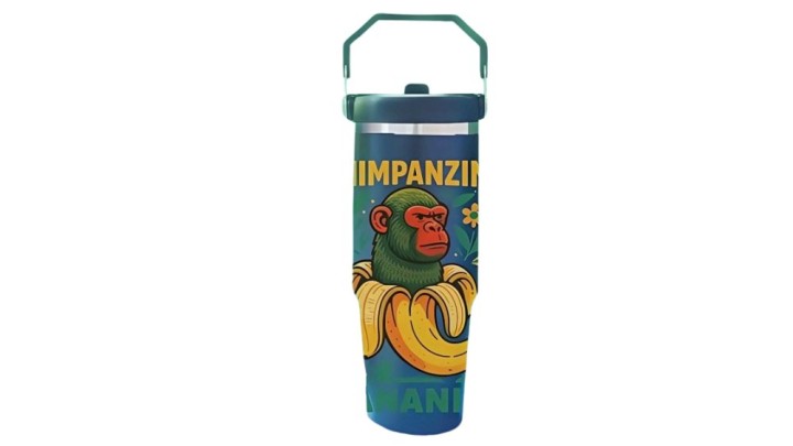 🐵 Chimpanzini Bananini Stainless Steel Bottle – 900ml
