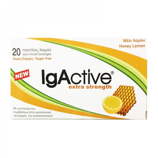 IGACTIVE HONEY-LEMON LOZENGES
