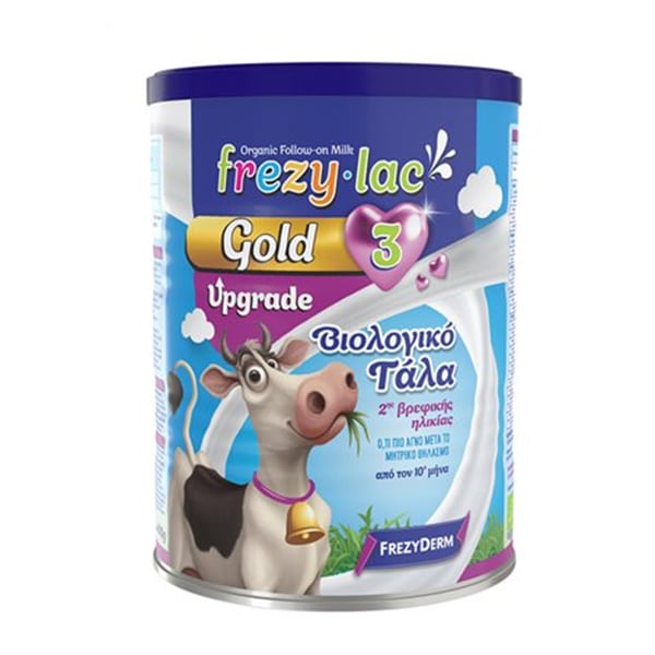 Frezyderm Frezylac Upgrade Gold 3 Organic Milk Drink Powder after the 10th month 400g baby milk