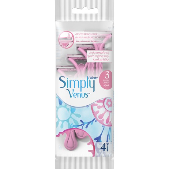 Gillette Simply Venus Pink Razor 3
