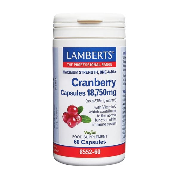 LAMBERTS CRANBERRY 18.750MG 60 TABS
