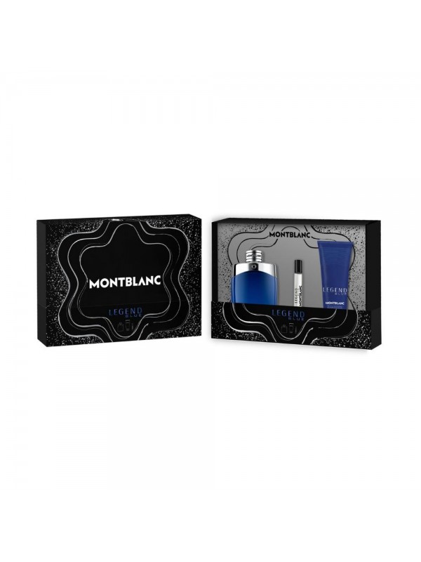 Montblanc Legend Blue EDP 100 ml + Mini 7.5 ml + Gel 100 ml