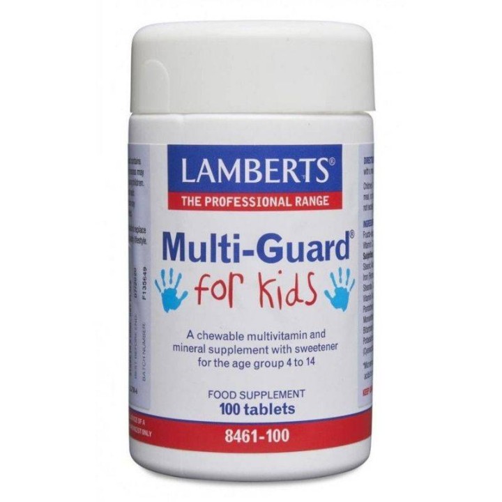 LAMBERTS MULTI-GUARD FOR KIDS CHEW 100TABS