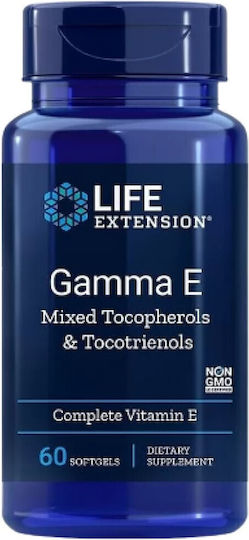 LIFE EXTENSION GAMMA E MIXED TOCOPHEROLS   TOCOTRIENOLS 60 SOFTGELS EU