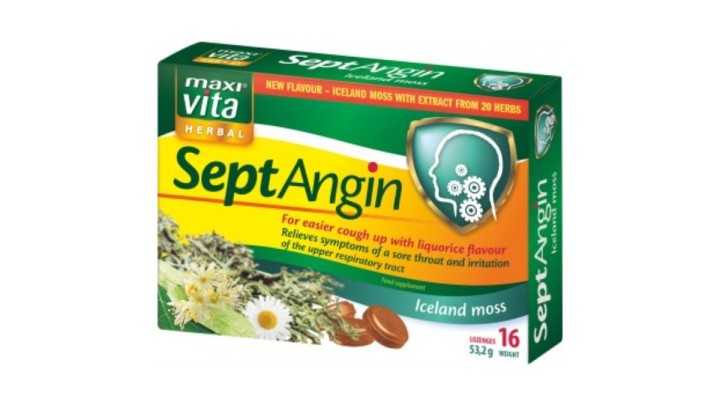 MAXIVITA SEPTANGIN LOZENGES ICELAND MOSS