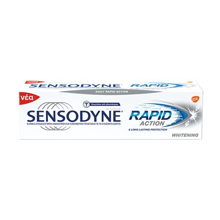 SENSODYNE RAPID ACTION WHITENING T/PASTE 75ML