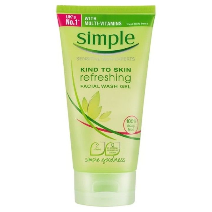 Simple Facial Wash Gel 150ml