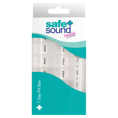 SAFE & SOUND 7 DAY PILL BOX