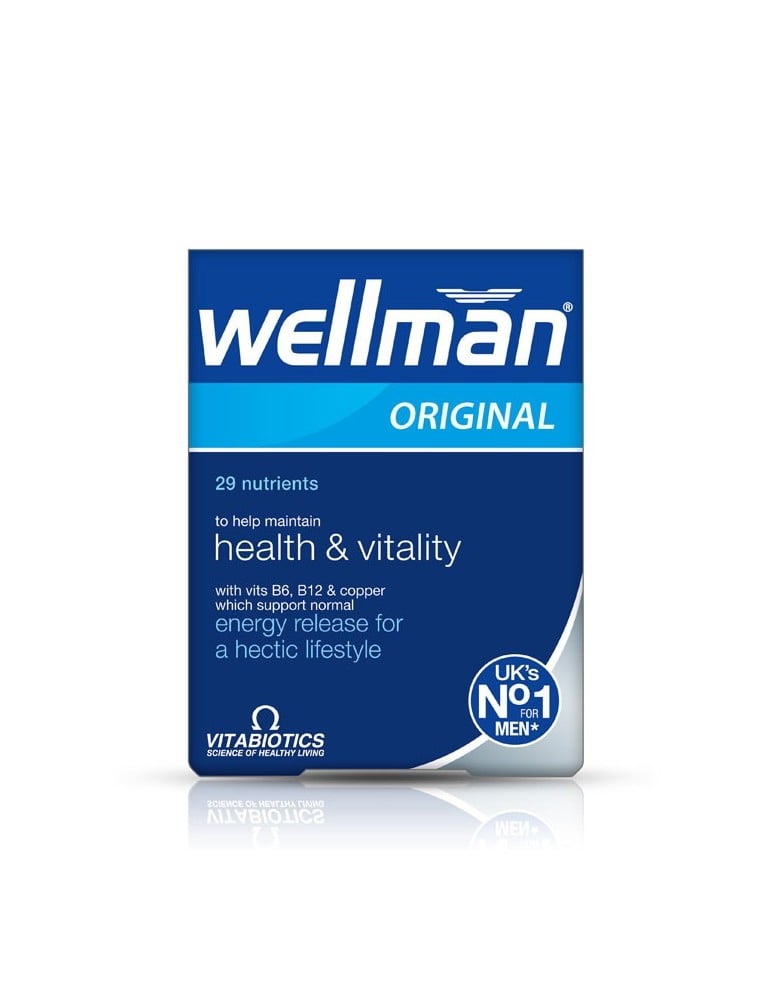 Vitabiotics Wellman Original Capsules 30