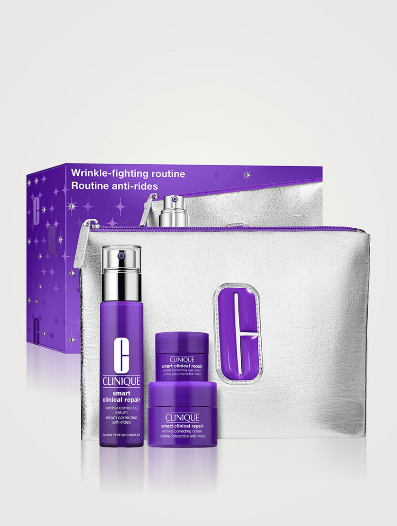 CLINIQUE Wrinkle Fighting Routine: Anti-Aging Skincare Gift Set