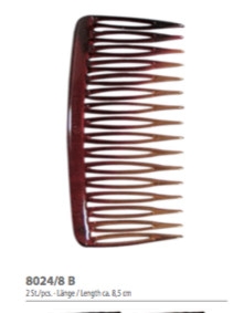 Titania 8024/8b Brown Side Comb 2
