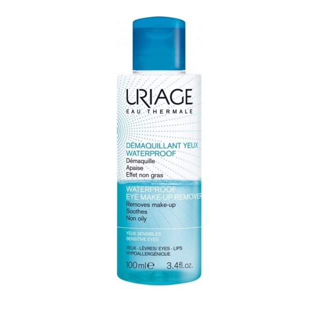 Uriage Waterproof Eye Make-up Remover 100ml