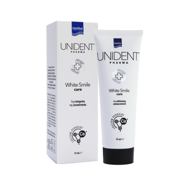 UNIDENT PHARMA.CARE WHITE T/PASTE 75ML