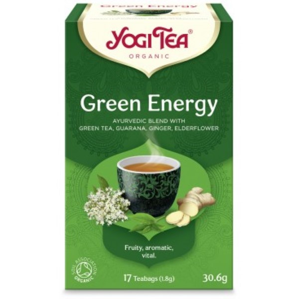 YOGI TEA GREEN ENERGY BIO 17X