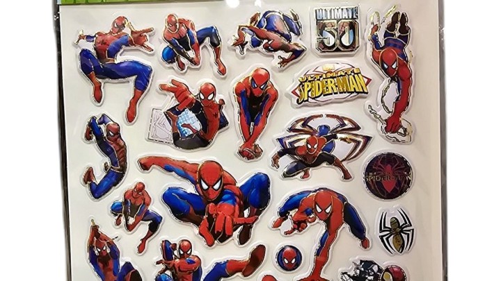 Spider-Man Stickers – Marvel Superhero Sticker Sheet