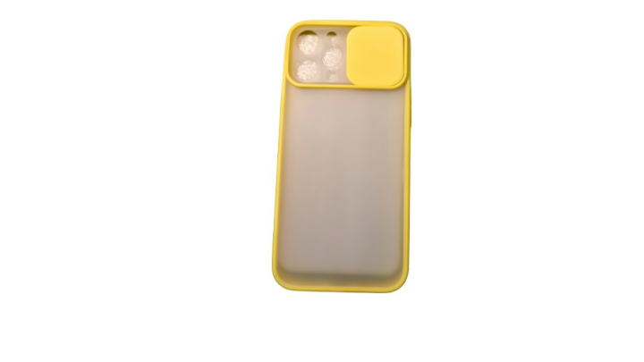 Protective Phone case yellow with Camera Lens Cover iphone 12 promax