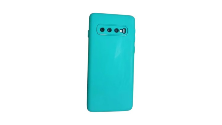 Turqoise Silicone Case for Samsung S10 Slim & Protective