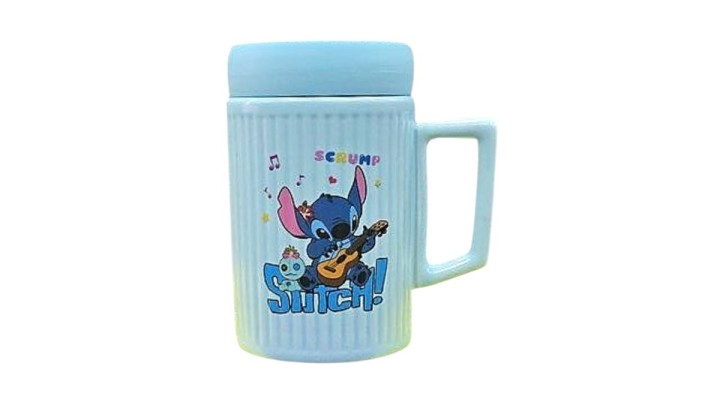 Stitch Mug – Guitar Design | Cute Disney-Inspired Ceramic Cup