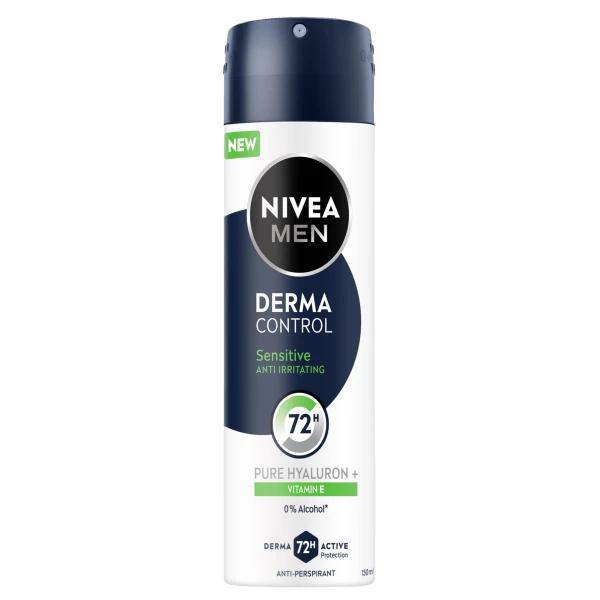 Nivea Men Deo Derma Control Spray 72h Protection, 150ml