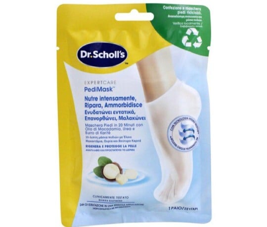 Dr. Scholl's PediMask Nourish Foot Mask for Intensive Hydration, 1pair