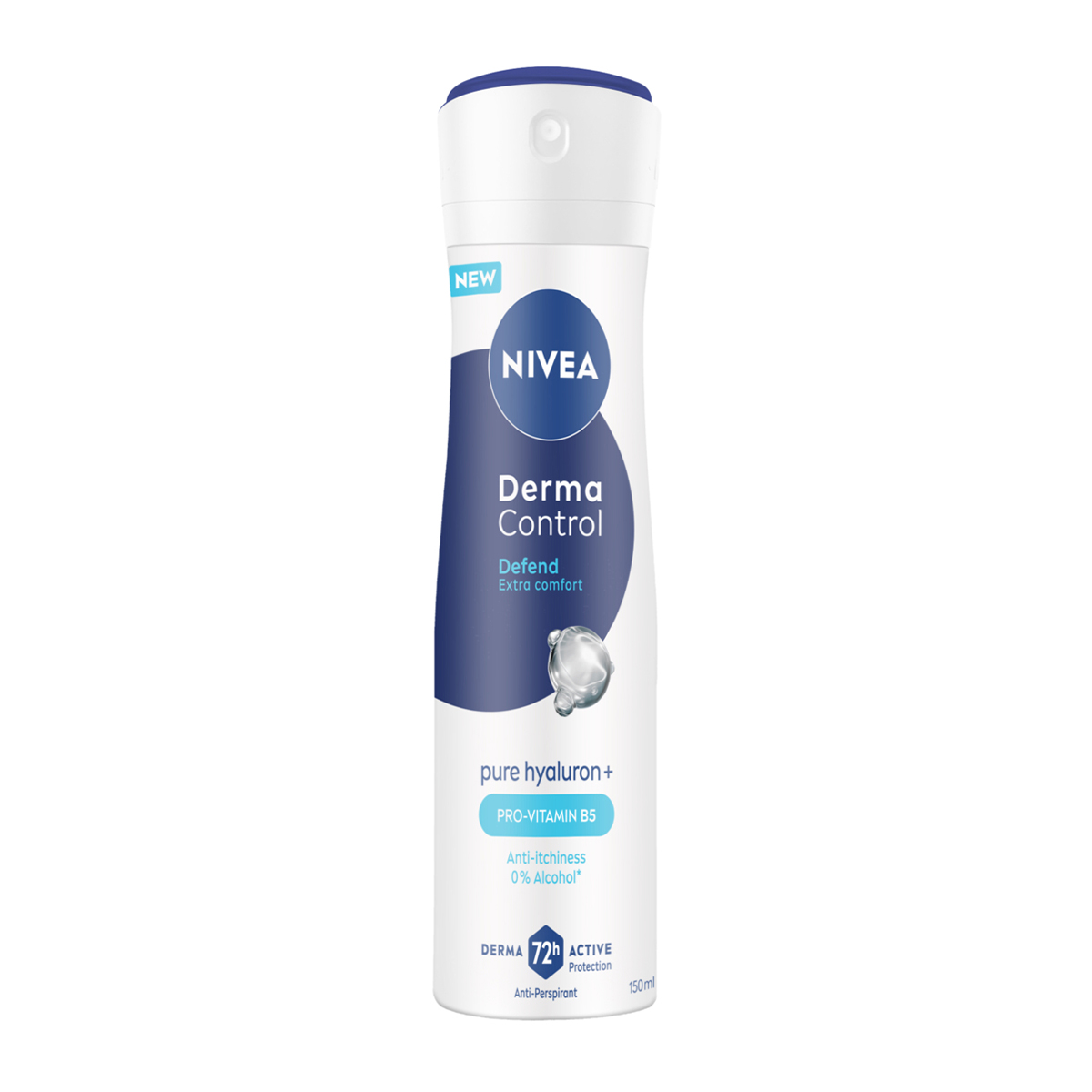 Nivea Deodorant Spray Derma Control Defend Extra Comfort 72h 150ml